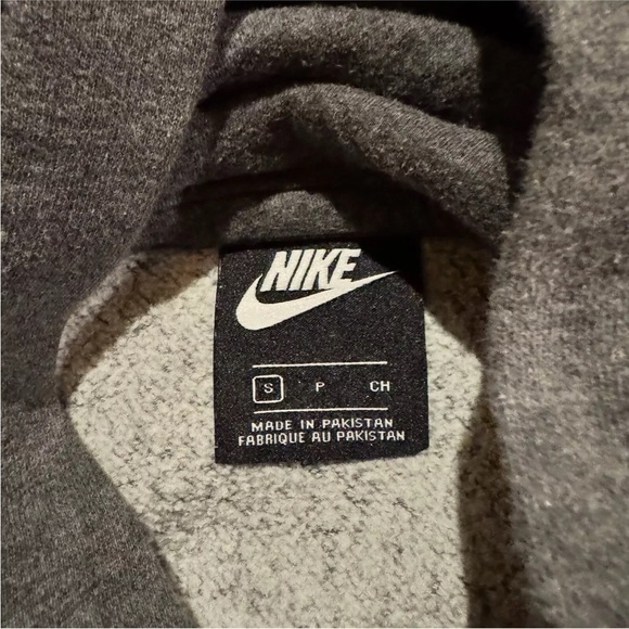 Vintage Y2K Nike Just Do It Embroidered Logo Hoodie Sweatshirt - Picture 3 of 5